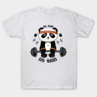 No Pain No Gain Gym T-Shirt